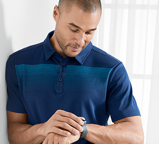 Shop men's performance polo.