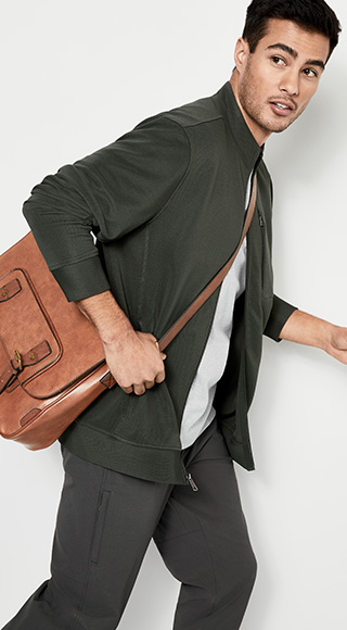 Shop men's travel jacket.