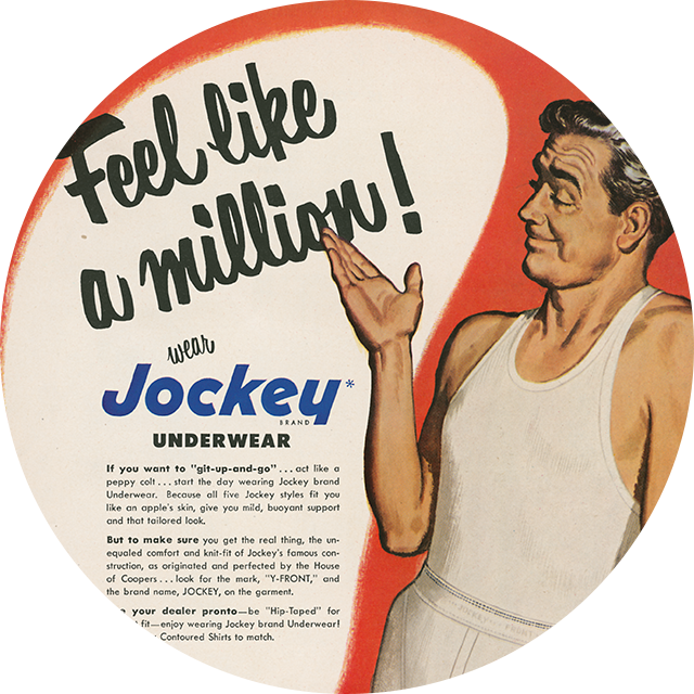 Historical Jockey ad image.