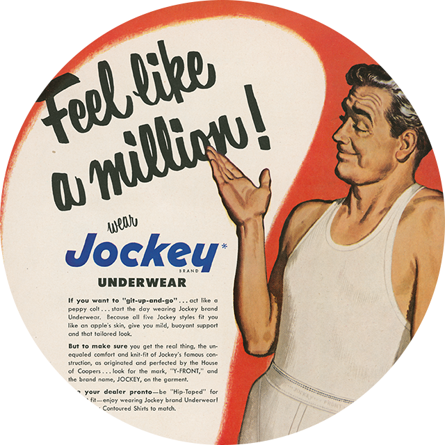 Jockey International A Manufacturer, Distributor And Retailer Of Underwear,  Sleepwear And Sportswear Royalty Free SVG, Cliparts, Vectors, and Stock  Illustration. Image 179683149.