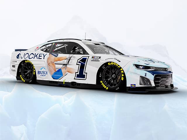 Chastain Reveals All: Jockey® Infinite Cool Underwear Takes Center Stage with ‘See-Through’ Car Design at Richmond