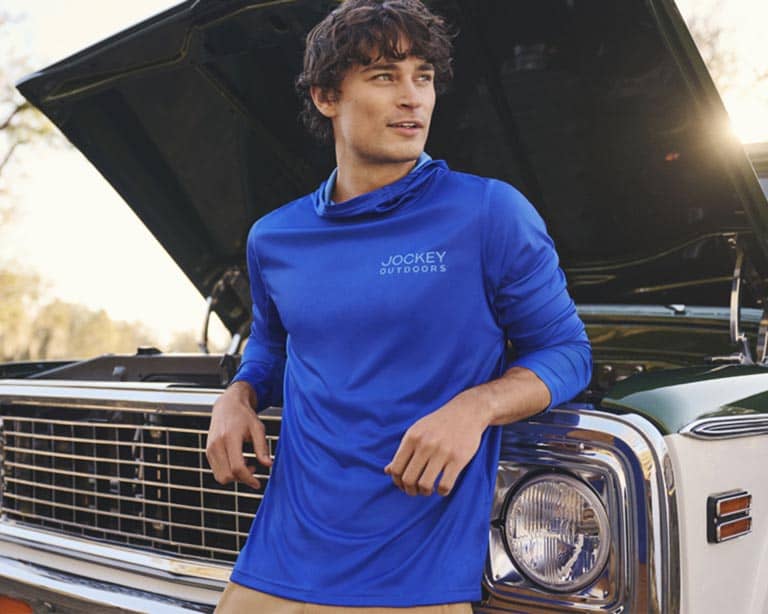 Man wearing Jockey Outdoors™ by Luke Bryan Apparel