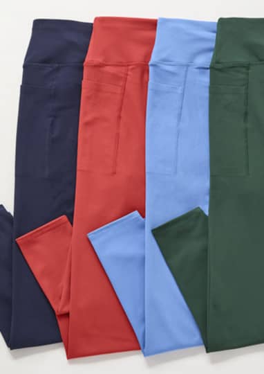 Women's leggings in various colors