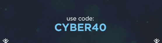 use code: CYBER40