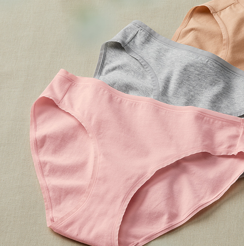100% Cotton Women's Underwear Letter Print Underpants Sports