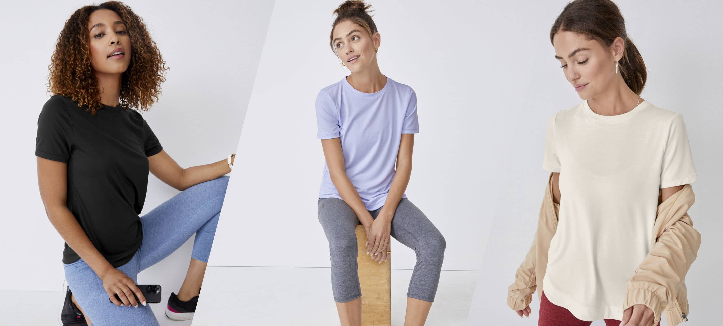 Jockey Women's EVERACTIVE Long Sleeve Crew Neck Tee - Soft, Stretchy Activewear Top