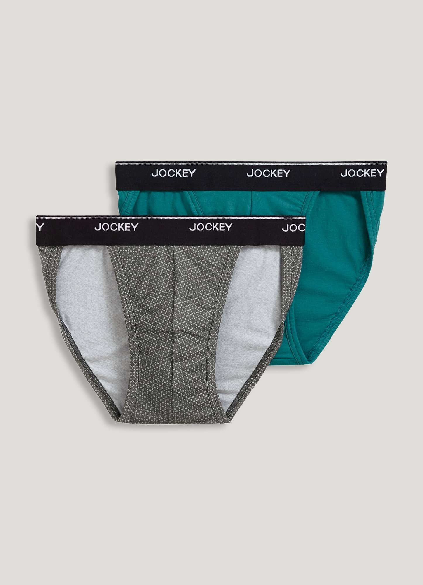 Jockey New 90s Jockey Stretch Pouch No Fly Brief Underwear White