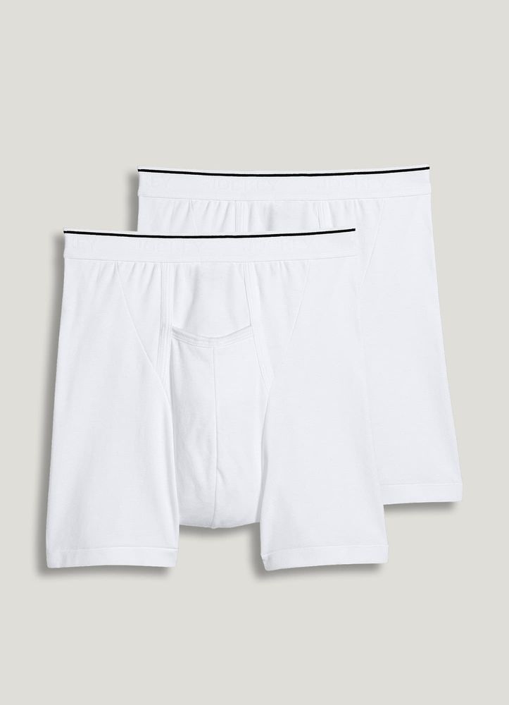 6 Pack Jockey Men's Underwear Pouch Boxer Brief 