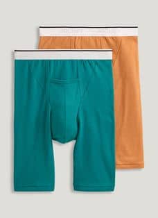 IYUNYI Men's Boxer Briefs Bulge Pouch Front Open Underwear,Pack of 3
