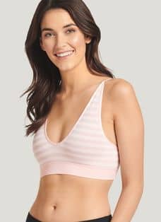 Buy 2 Pack Non Wired Lace Padded Bralettes - Pink - 34C - Bfab Bahrain