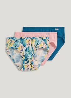 Jockey® Organic Cotton Stretch Logo Bikini - 6 Pack
