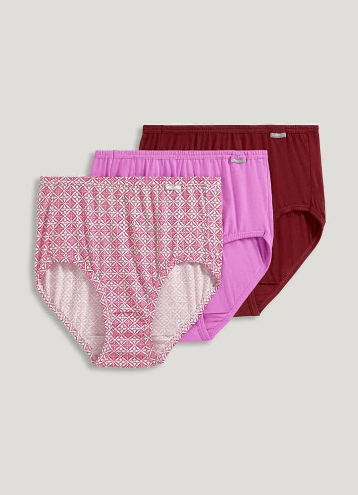 Jockey Women's Underwear Plus Size Elance Brief - 6 Pack