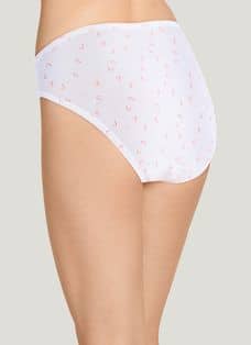 Lane Bryant Cotton Full Brief Panty With Lace Waist / Dynamic Rose