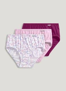 Buy Jockey Women's Underwear Matte & Shine Seamfree Hipster, Dusty  Lavender, 5 at