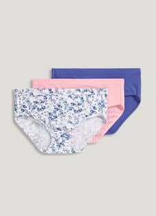 ファッションデザイナー Jockey® Elance® Breathe Hipster - 3 Pack Clothing