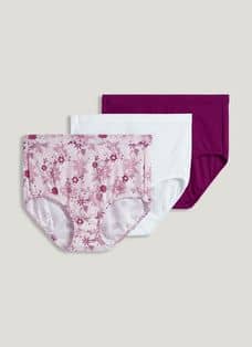 Women Jockey Underwear Breathe 3-pack Pointelle Briefs/Light