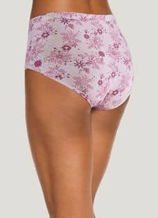 Cottonique 6 Pairs 100% Cotton Full Briefs - Floral