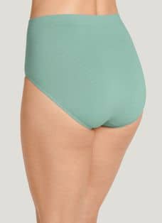 40.0% OFF on JOCKEY Women's Middle-Waisted Panties Pack 2 Pieces Breathable  Soft Cotton and Full Coverage - Multicolor
