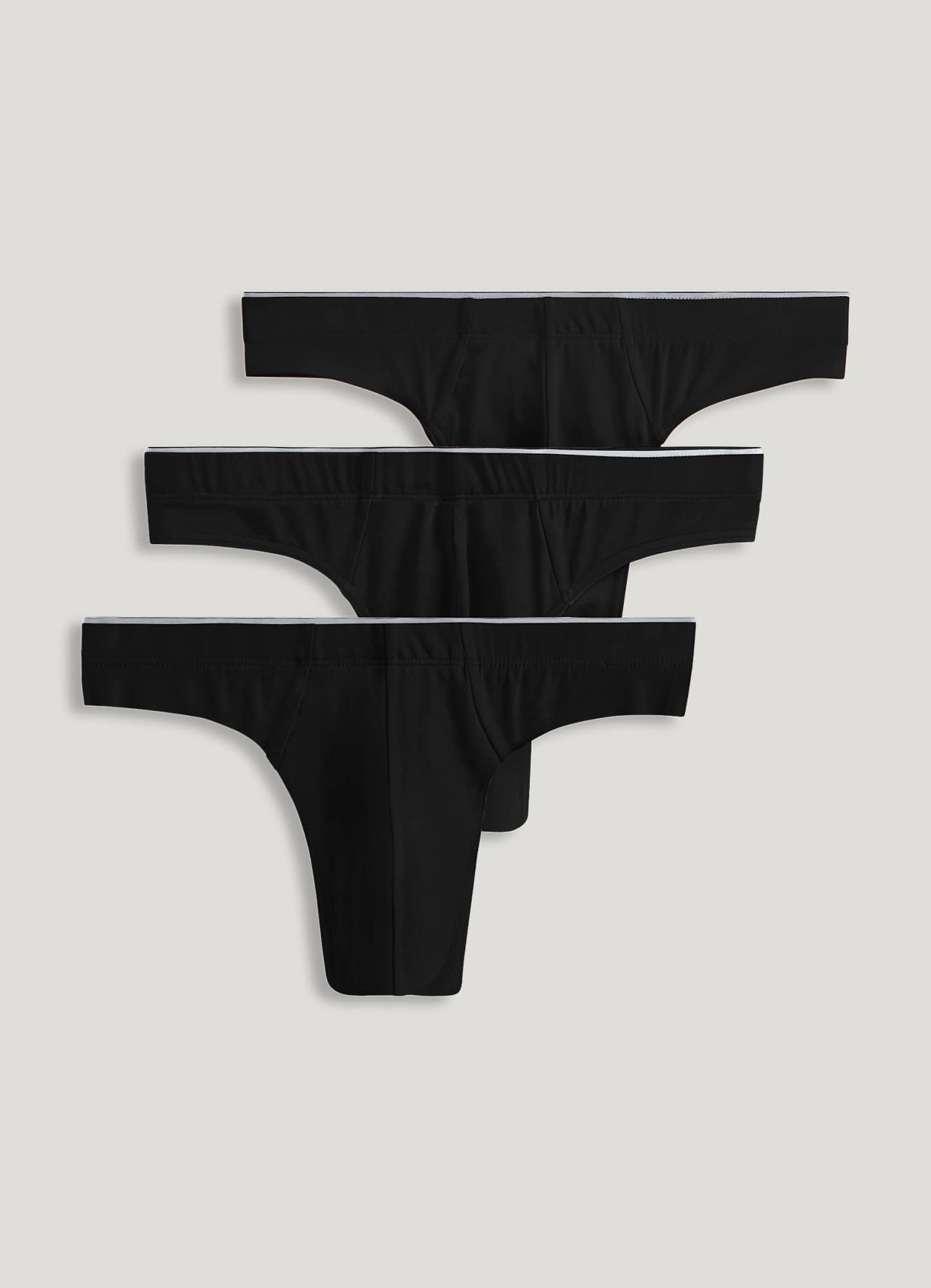 Jockey Casual Cotton Stretch Thong 3 Pack