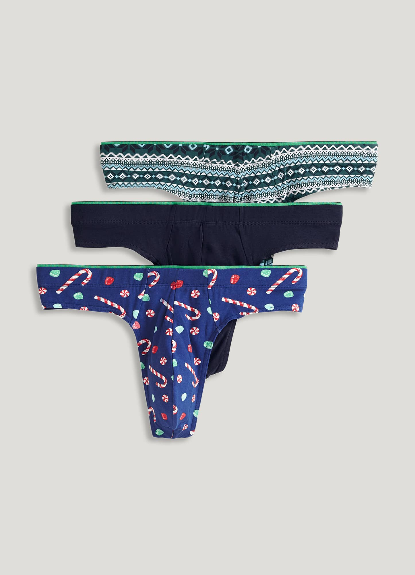 Jockey True Style Thong - 3 Pack