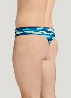 VOOPET 3 Pack Set Mens T-Back G-string Thong Bikini Underwear Pouch Men  Panties Briefs- M 