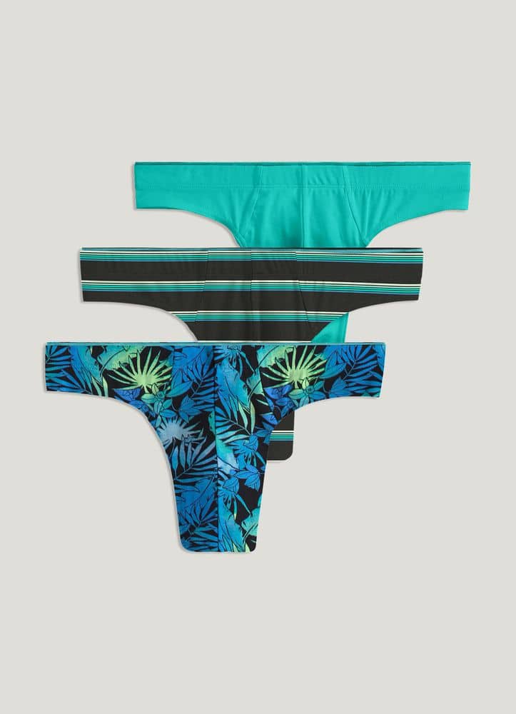 Jockey mens blue formfit modal seamfree bikini underwear size S XL