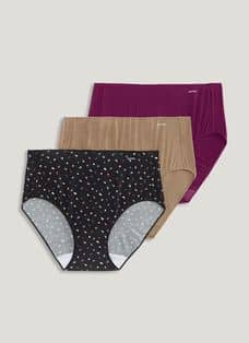 Buy Jockey Women's Underwear No Panty Line Promise Tactel Hip Brief, sunset  stripe, 8 Online at desertcartINDIA