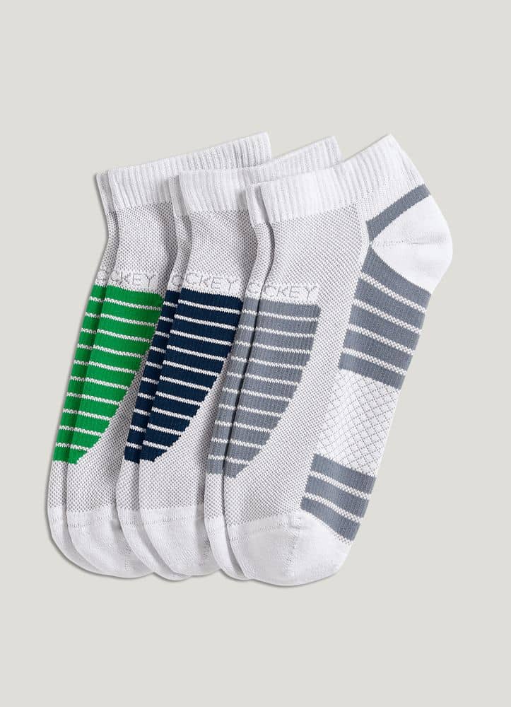Jockey® Men's Made in America* Sport Low Cut Socks 3 Pack