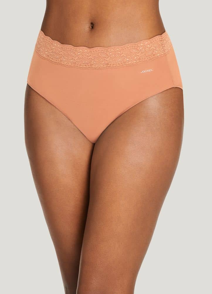 jockey women's underwear no panty line promise tactel hip brief