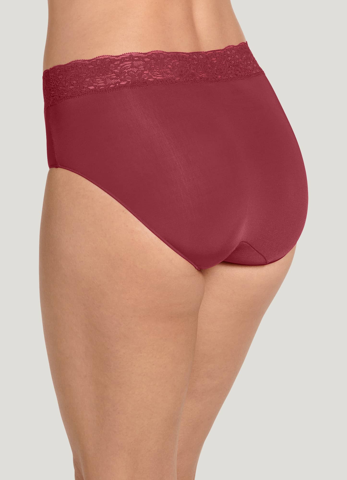 Jockey Women's No Panty Line Promise Tactel Lace Hip Brief