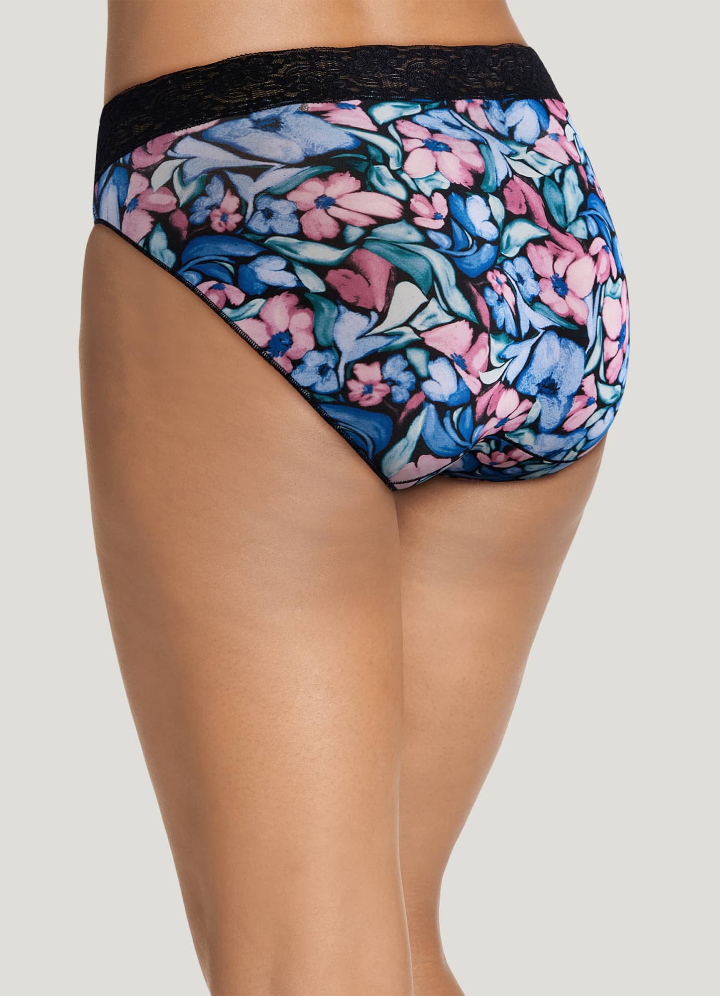 Generic Women's Nylon Spandex Low Waist Side Edge Lace Bikini