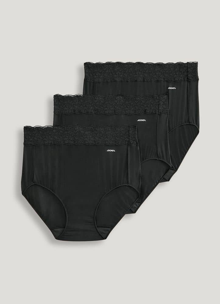 Jockey Womens' 3-Pk. No Panty Line Promise Tactel Brief Underwear