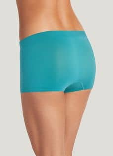 Jockey Women's Underwear Modern Micro Seamfree Boyshort,Beige,Size:5