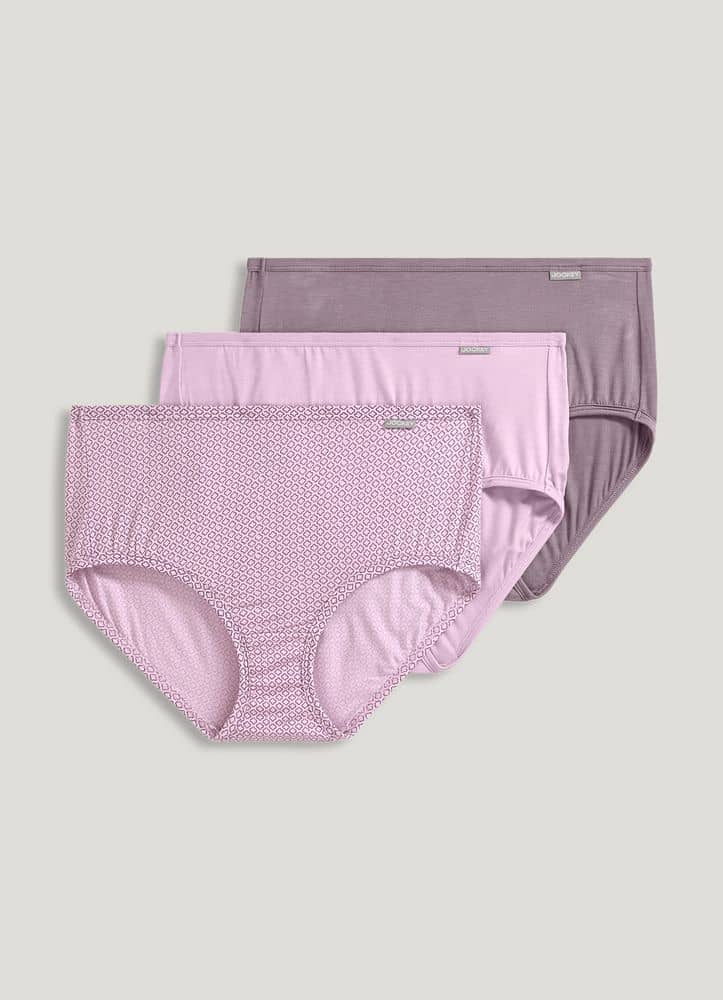 Reebok Girl's Underwear - 100% Cotton Hipster Briefs (7 Pack