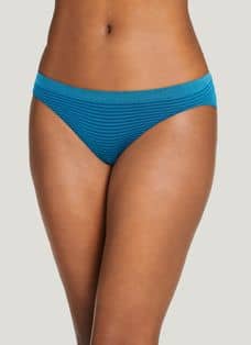 Jockey Women's Underwear Elance Bikini - 6 Pack, Deep Blue Heather/Deep  Blue Dot/Sea Blue Heather, 7 at  Women's Clothing store