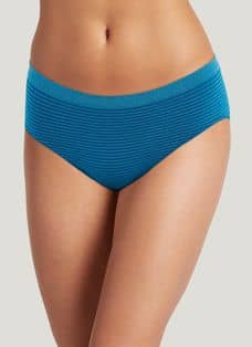 Jockey Women's 3 Pack Hi Cut Panties Microfiber Stretch Seam free Size 8