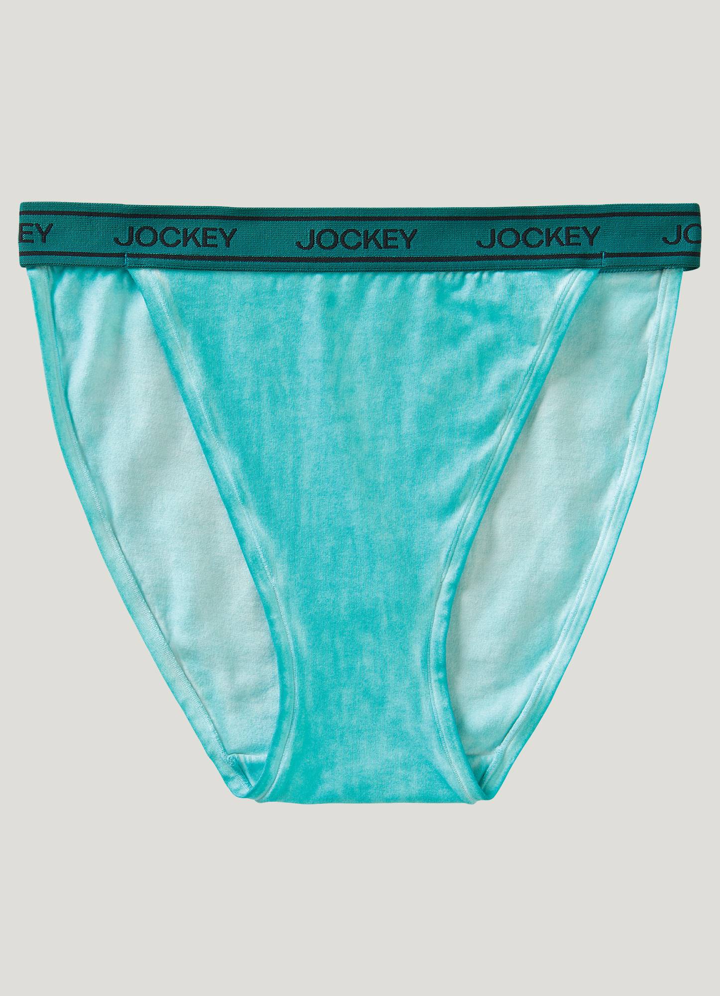 Jockey Women's Underwear EcoComfort Hi Cut, Black, 6 mujer ropa interior