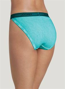 Buy Jockey Women's Underwear Signature Modern Mix Thong, White, XL at