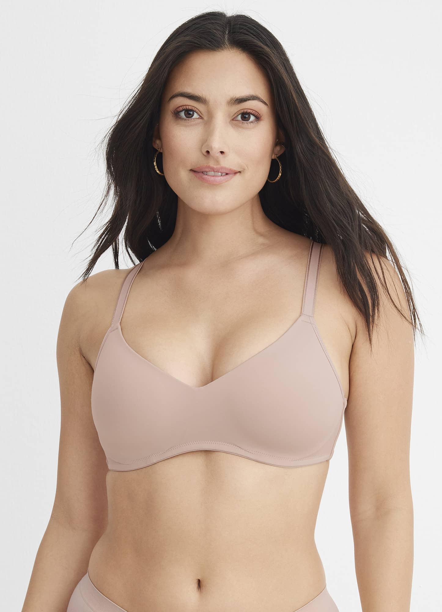 Jockey Smooth & Sleek Microfiber Full Coverage Wirefree T-Shirt Bra