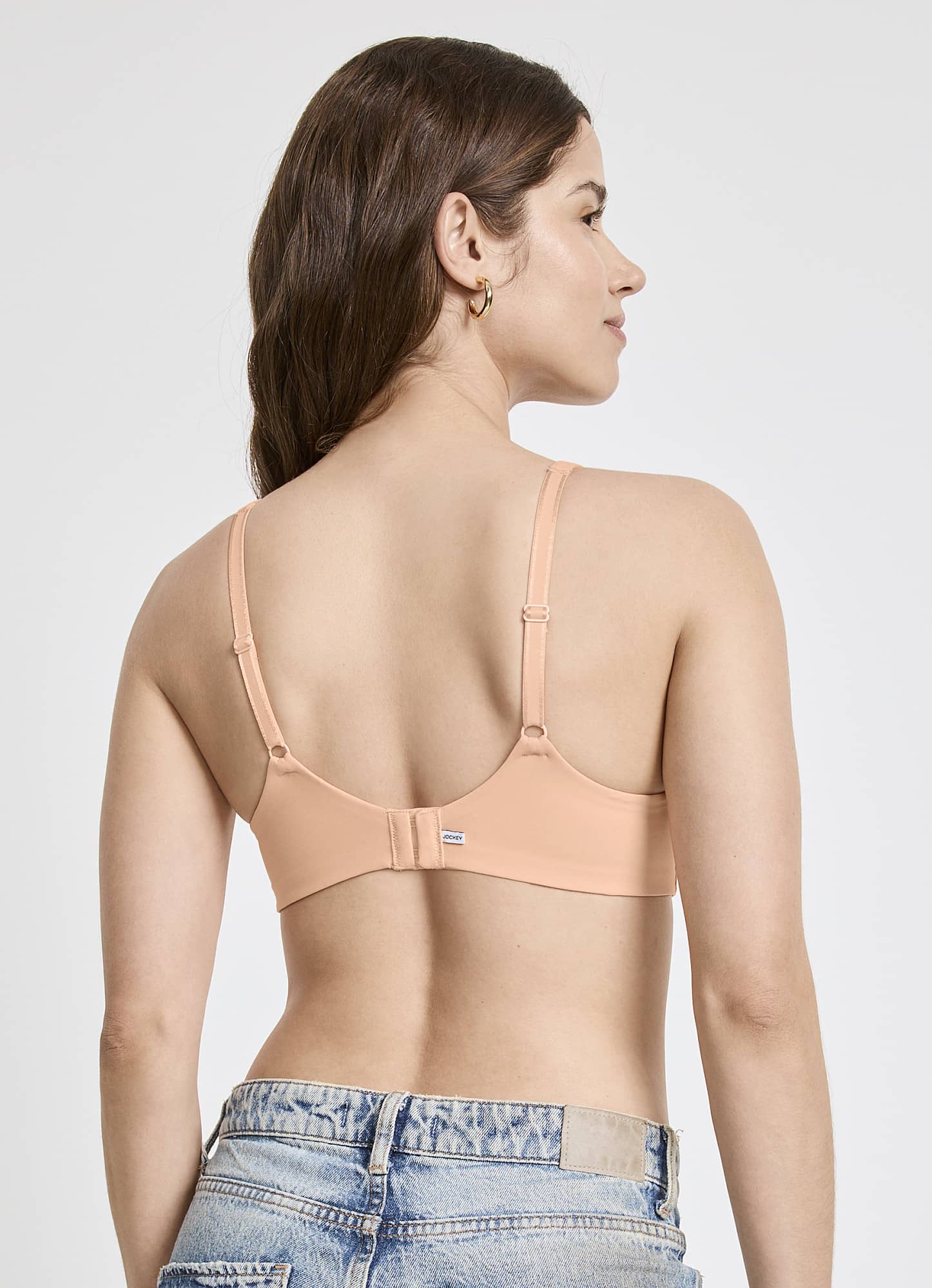 Jockey Smooth & Sleek Microfiber Full Coverage Wirefree Unlined T-Shirt Bra