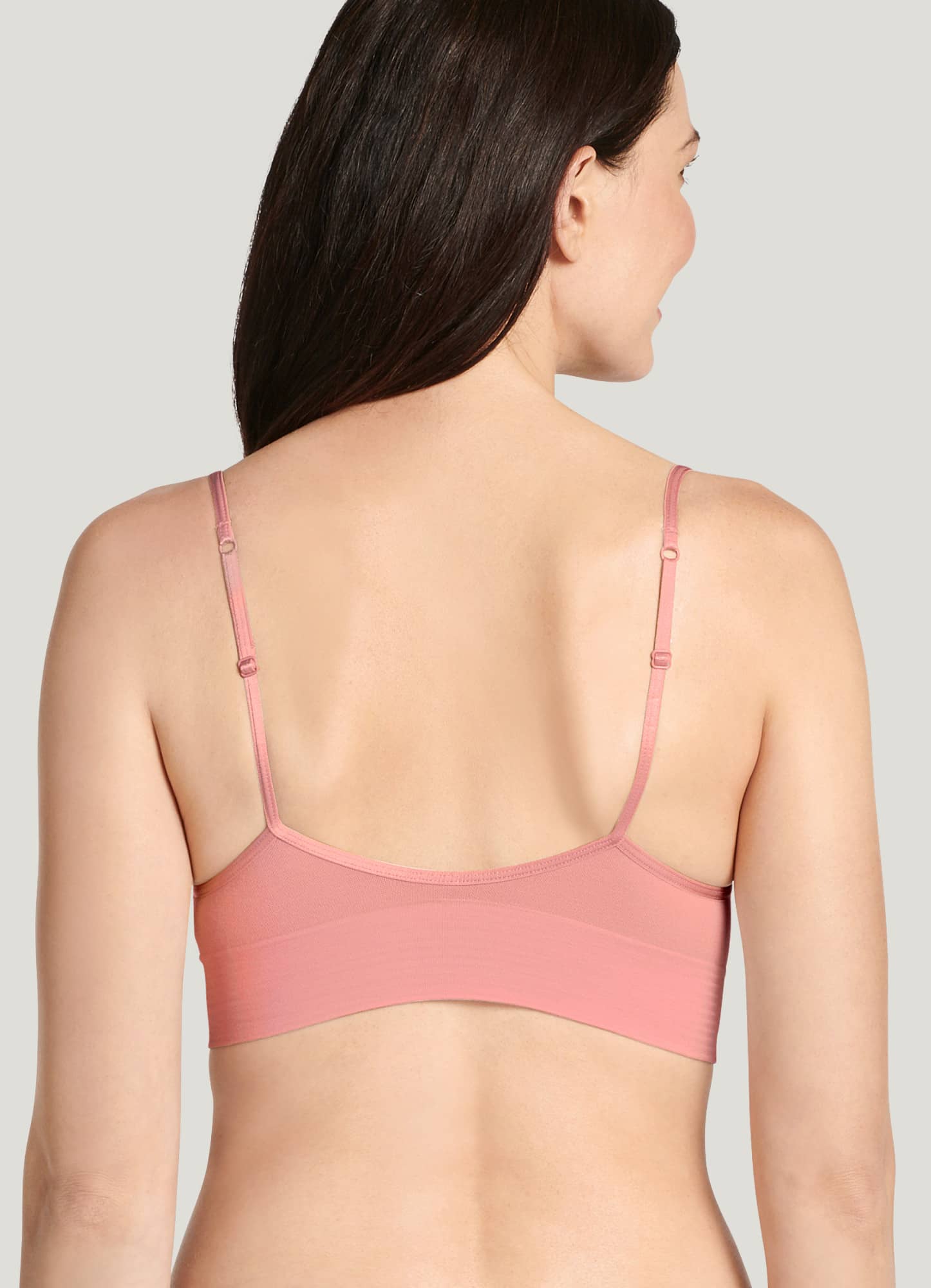 Super Soft Strappy Back Bra Color Theory - Happy Pink