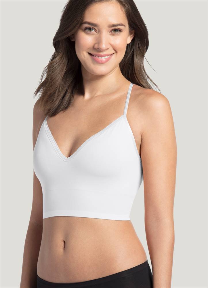 Jockey Natural Beauty Removable Cup Wirefree Bralette #2456