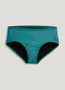 Jockey Women's Underwear Worry Free Cotton Stretch Moderate Absorbency  Hips, Dusk Blue, XS at  Women's Clothing store