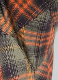 River Flannel Shirt // Orange Plaid (M) - Fashion Clearance - Touch of  Modern