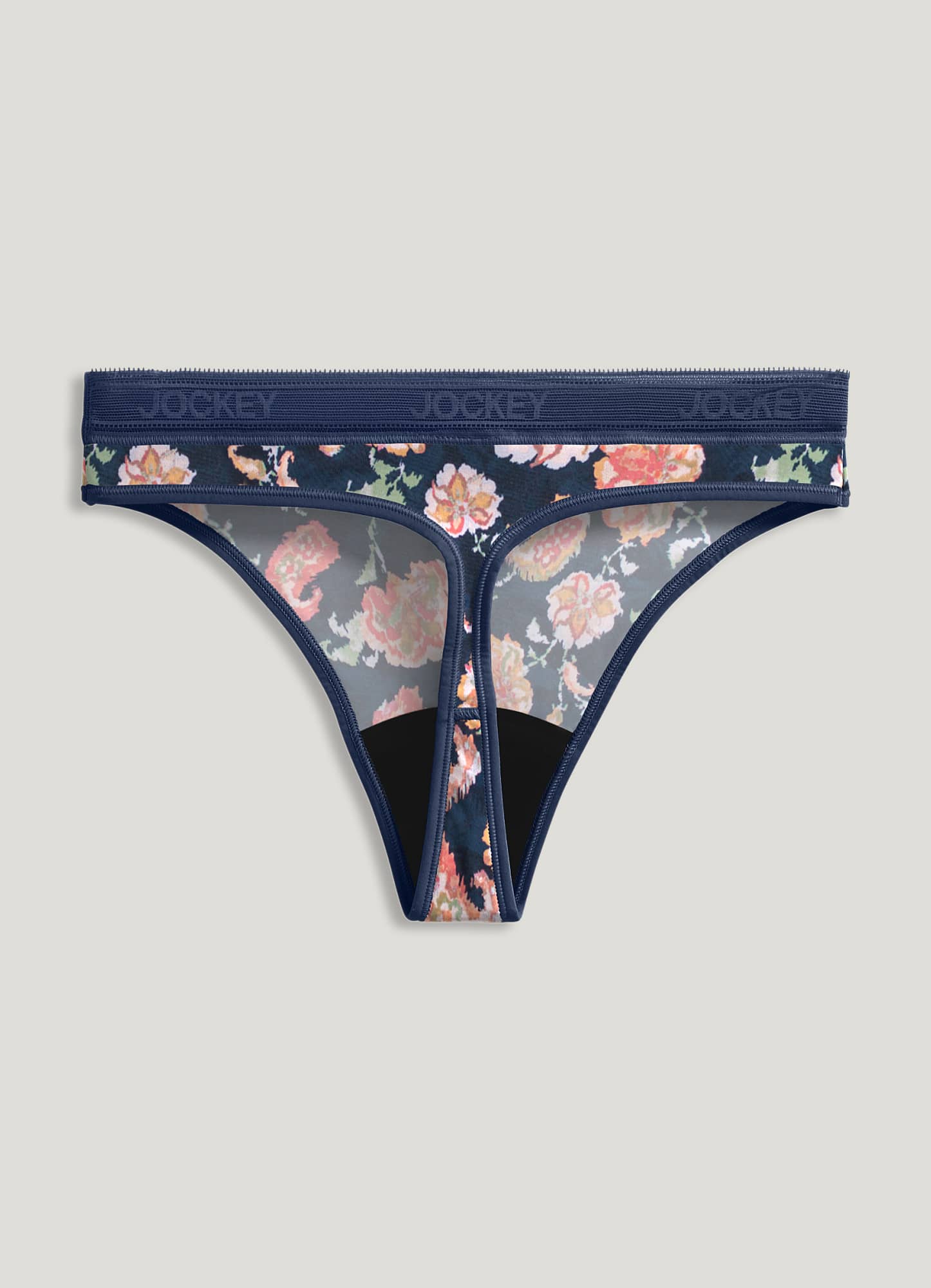Jockey Worry Free Microfiber Light Absorbency Thong