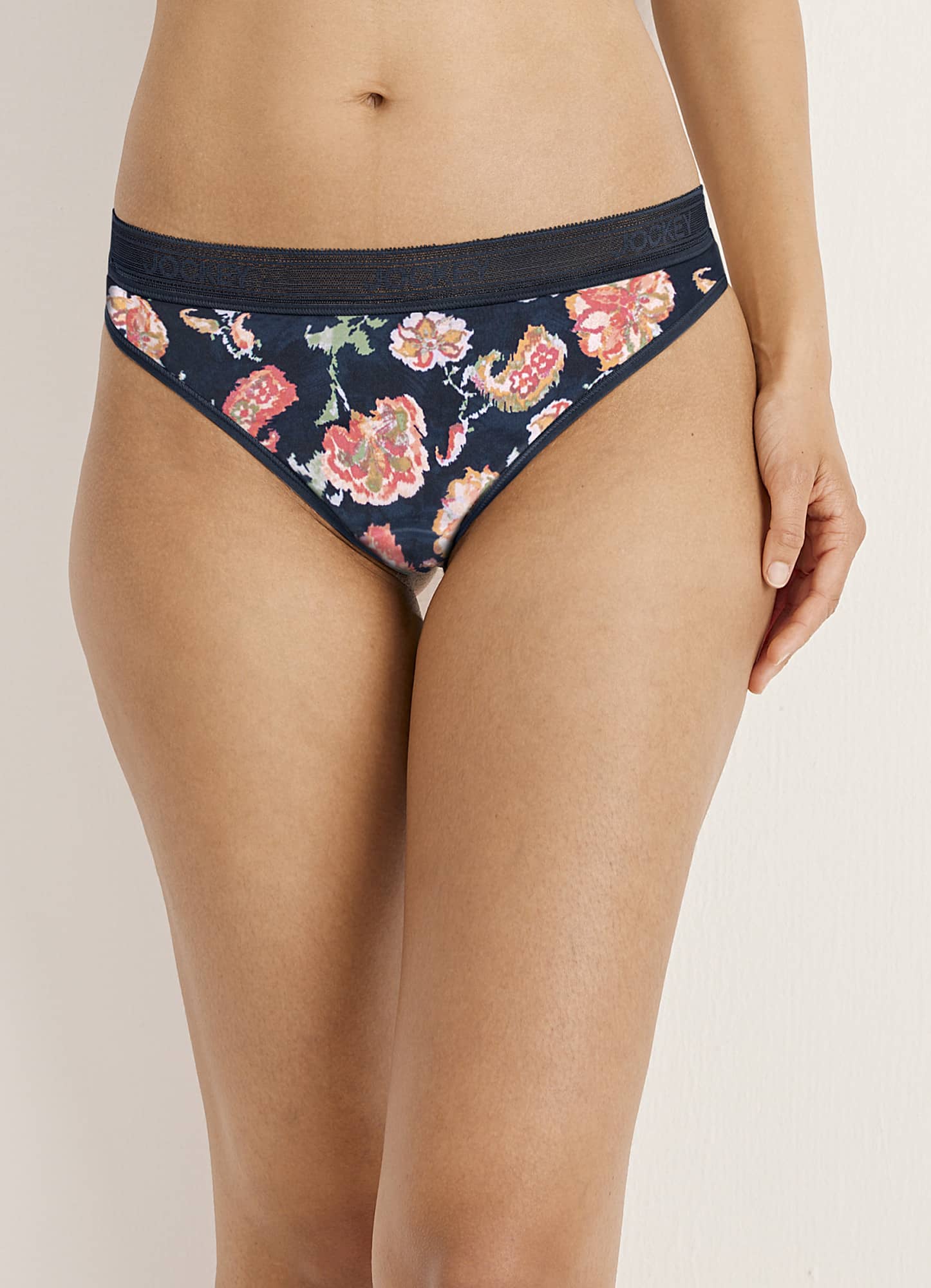 Jockey Worry Free Microfiber Light Absorbency Thong