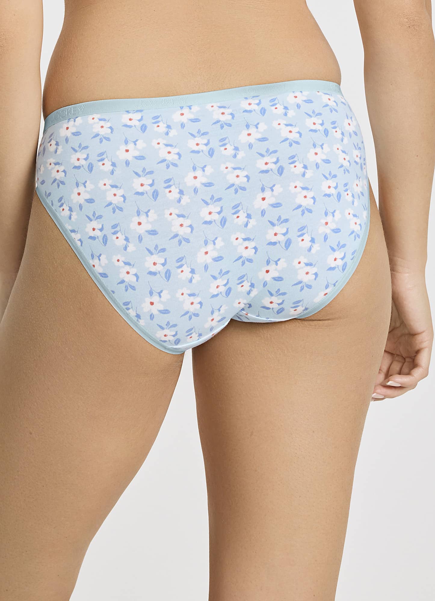 Jockey Organic Cotton Stretch Logo Bikini - 3 Pack
