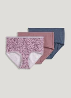 Jockey Organic Cotton Stretch Logo Modern Brief - 6 Pack