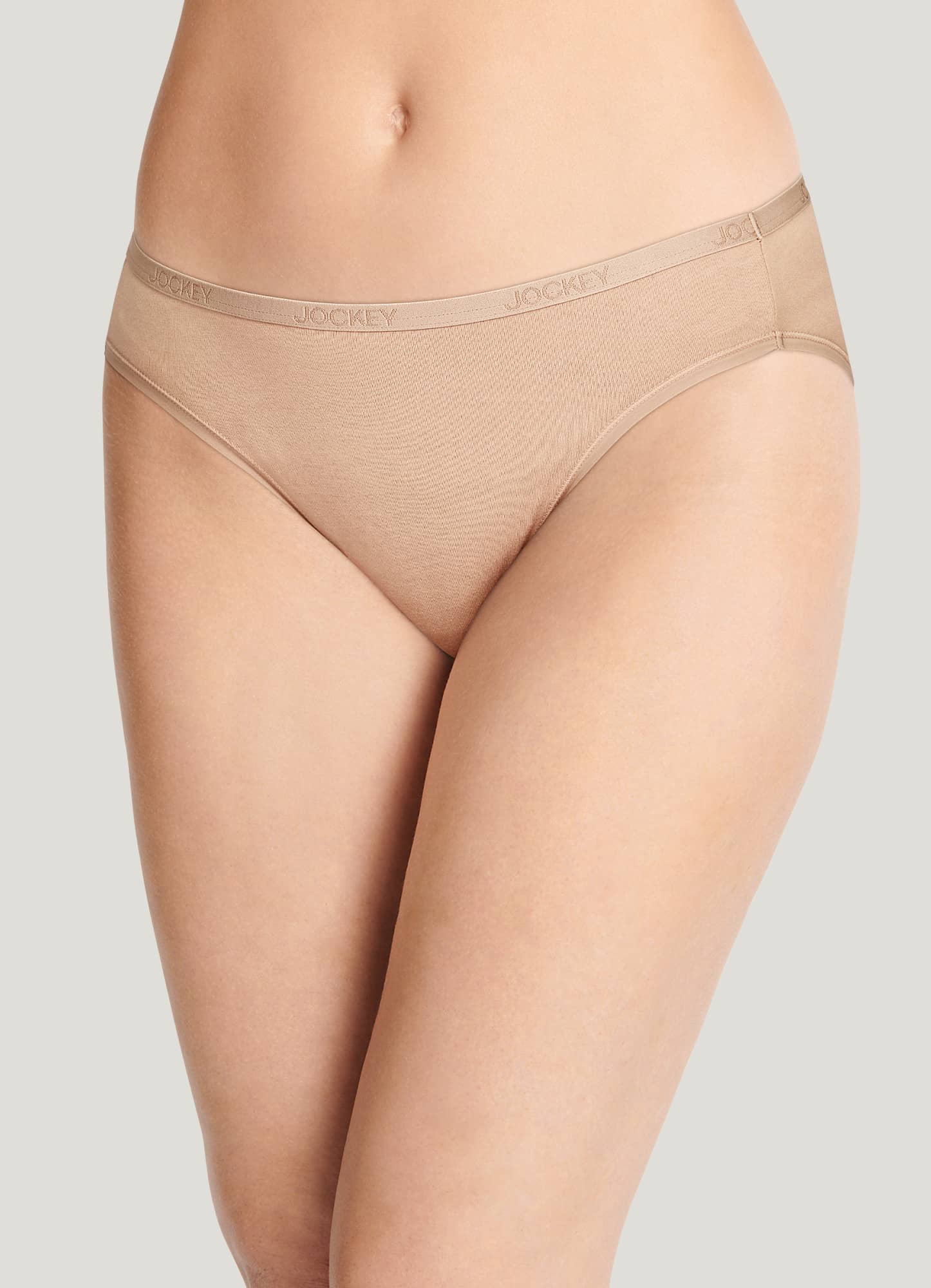 Women's organic cotton low-rise bikini bottoms - pack of 5 – Y.O.U