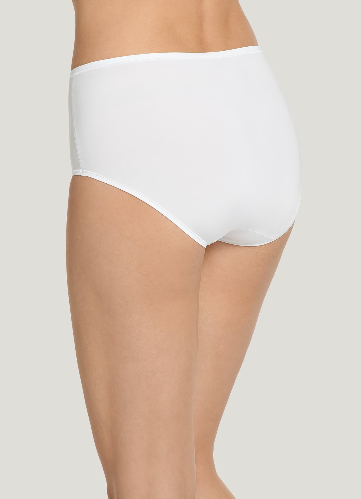 Jockey Women's Underwear Organic Cotton Stretch Logo Bikini